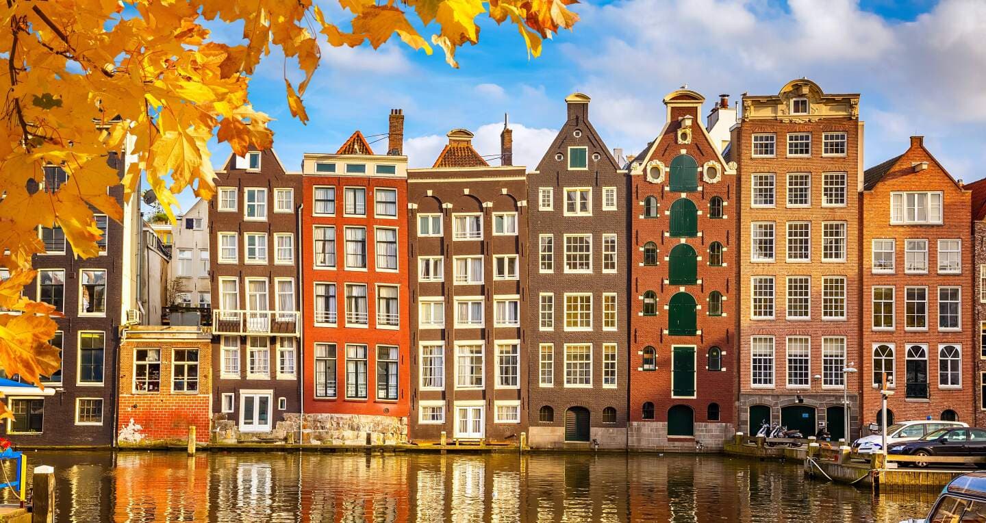 Amsterdam skyline